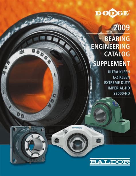 Dodge Power Transmission Components Engineering Catalog