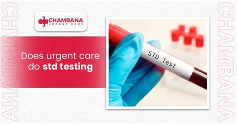 Does Urgent Cares Do Std Testing