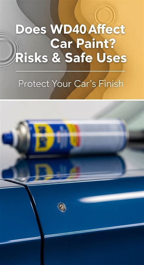 Does Wd40 Affect Car Paint