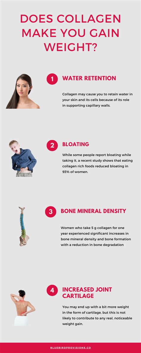 Does collagen supplement increase weight