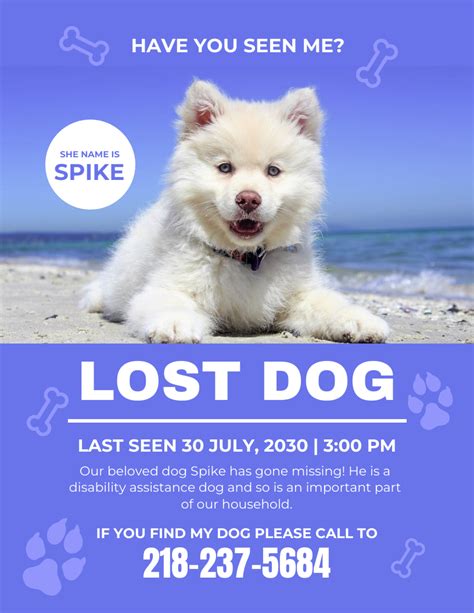 Dog Flyer Template