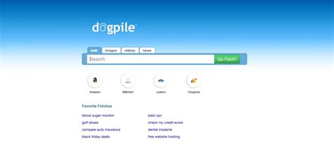 Dogpile Metasearch Engine