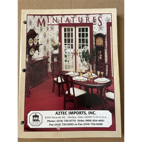 Dollhouse Miniatures Catalog