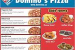 Domino's Pizza Price List
