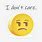 Don't Care Emoji