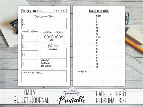 Dot Journal Template