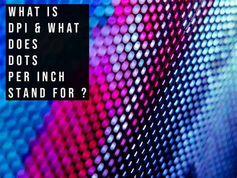 Dots Per Inch Concept