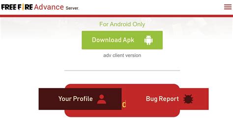Download APK FF Advance Server