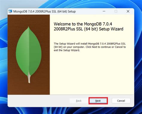 Download MongoDB installation media