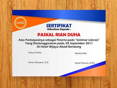 Download Sertifikat