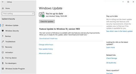 Download and Install Feature Update