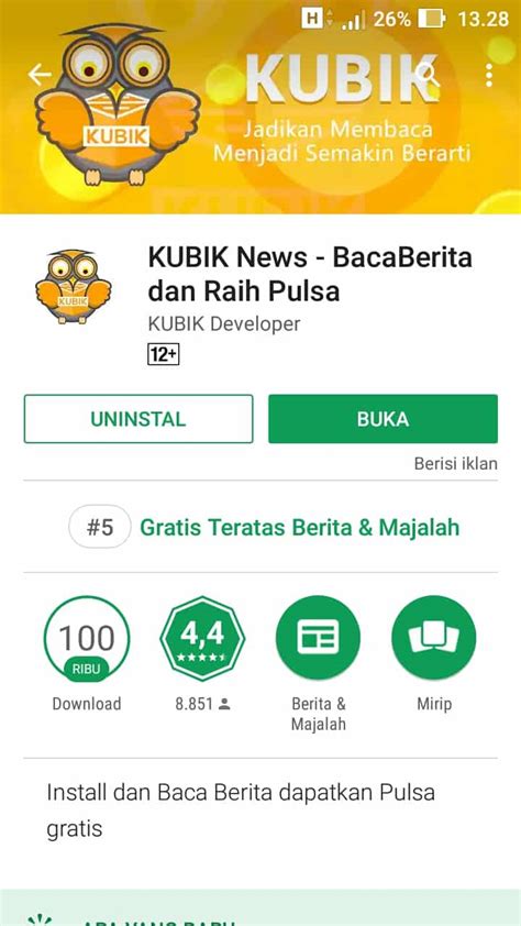 Download Apk Kubik Pulsa Gratis Indonesia
