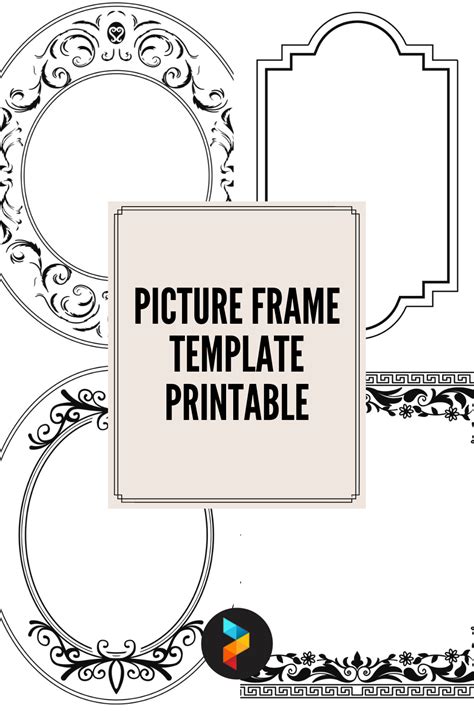Downloadable Free Printable Picture Frame Templates