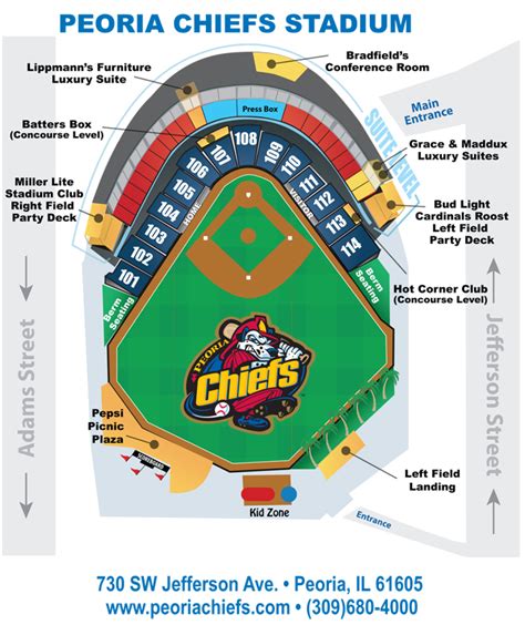 Dozer Park Seating Chart