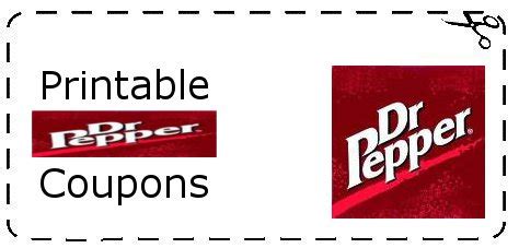 Dr Pepper Printable Coupons