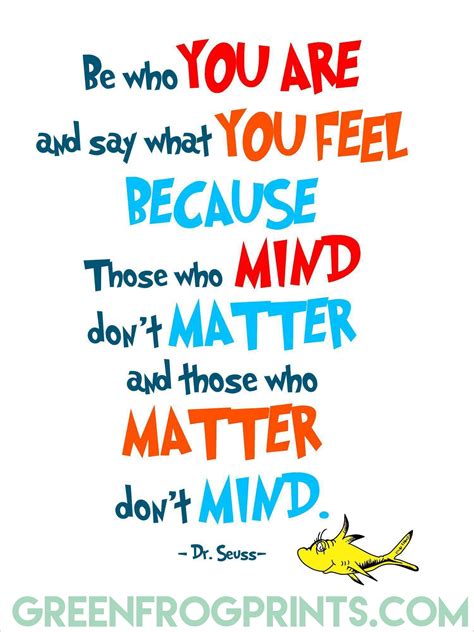 Dr Seuss Printable Quotes