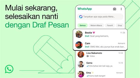 Draft Pesan WhatsApp