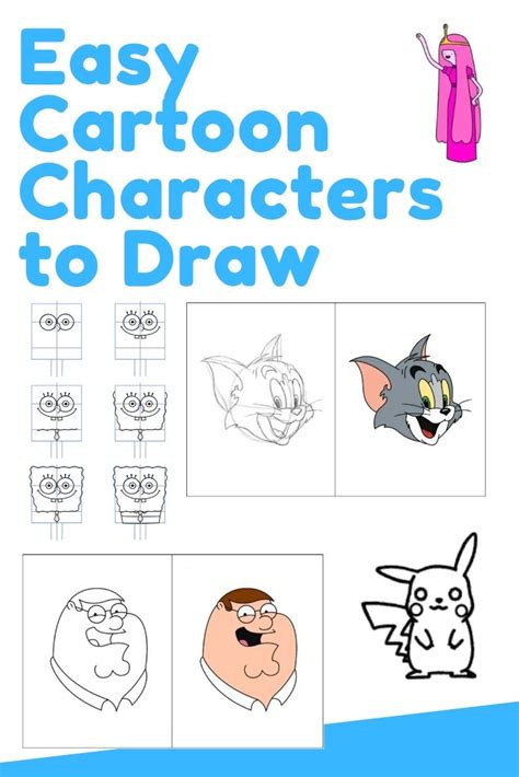 Draw Easy Cartoon Characters