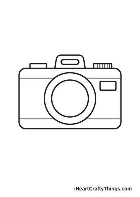 Drawing Of Digital Camera