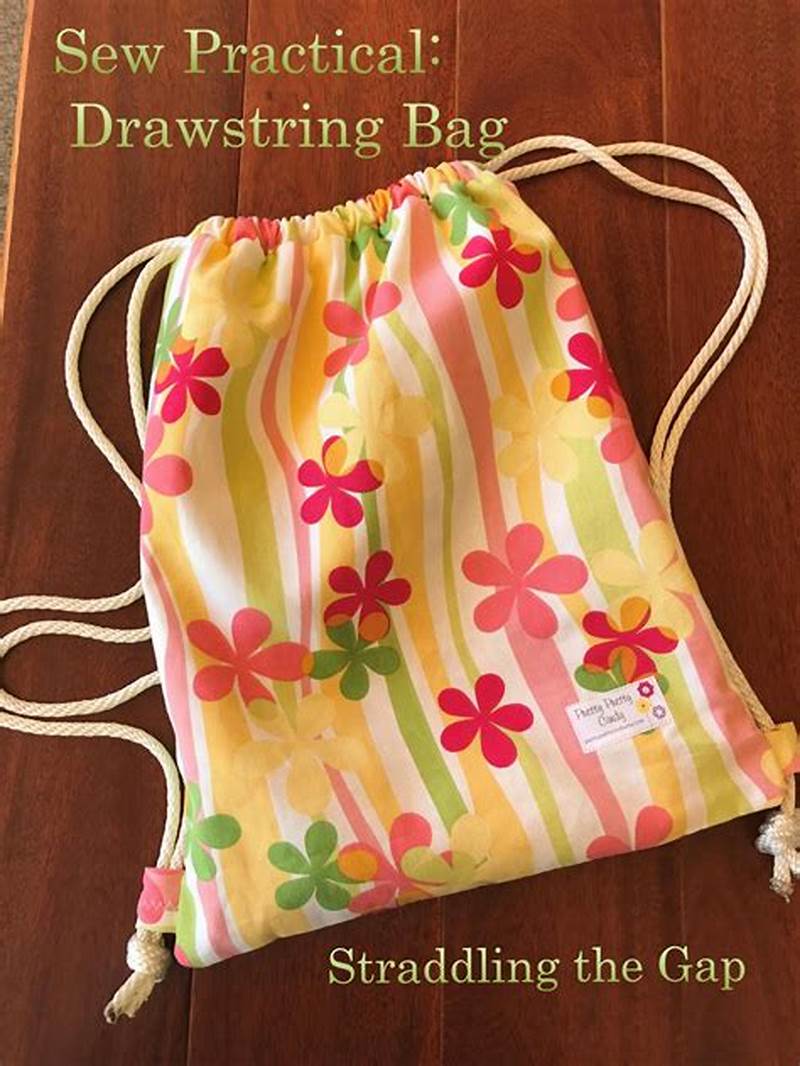 Drawstring Backpack Pattern