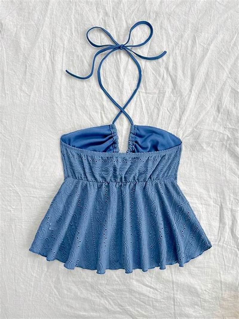 Drawstring Halter Top Pattern