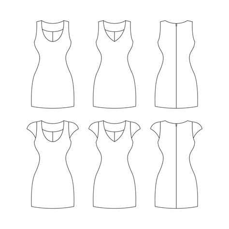 Dress Design Template