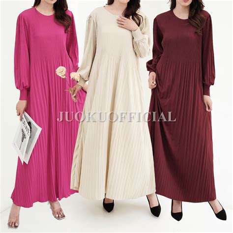 Dress Maxi Plisket