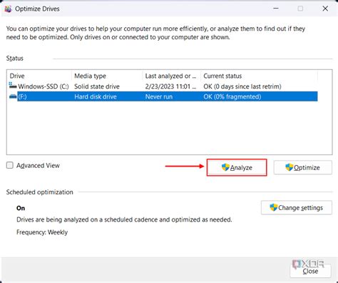 Drive optimization