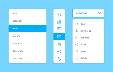 Dropdown Menu