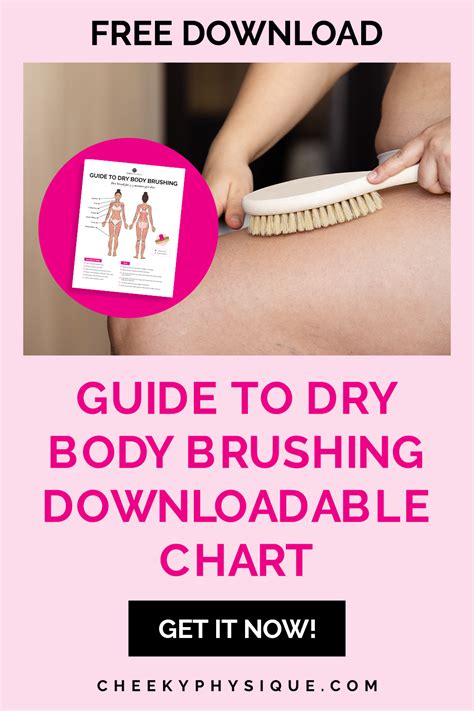 Dry Brushing Chart