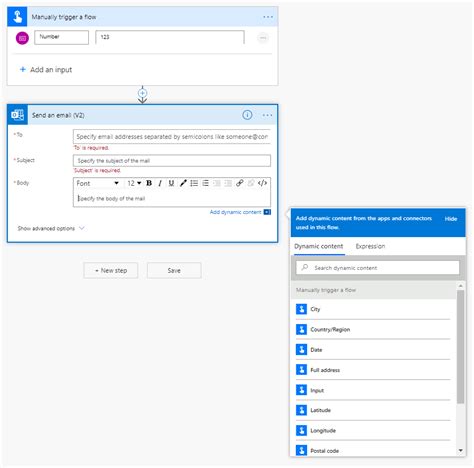 Dynamic Content Picker Missing Dynamic Content from Previous Steps