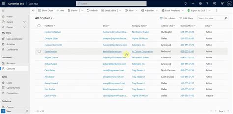 Dynamics 365 Add Columns View