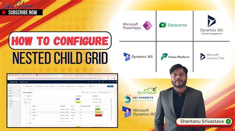 Dynamics 365 Configure Nested Grid
