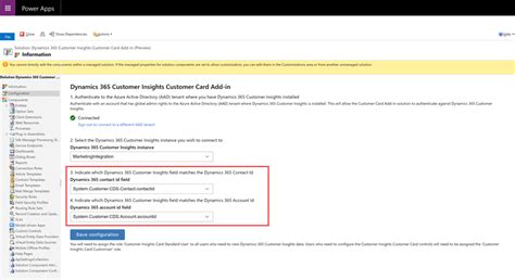 Dynamics 365 Customer Card Add-in