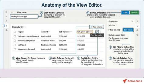 Dynamics 365 View Editor