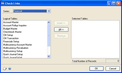 Dynamics GP Check Run