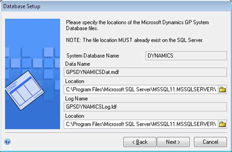Dynamics GP Database Utilities