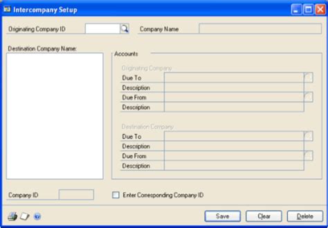 Dynamics GP Multicurrency Intercompany