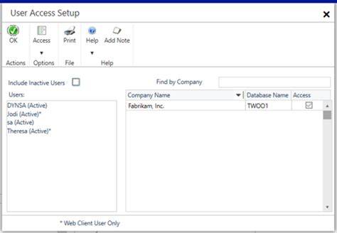 Dynamics GP Performance Inactive User Sessions