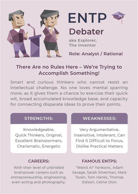 ENTP (The Debater)