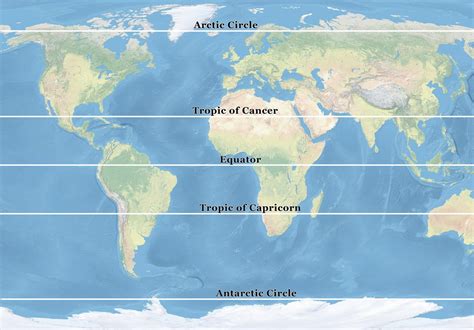 Earth with Latitude lines