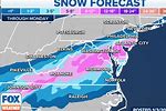 East Coast Snow Storm Map 2022