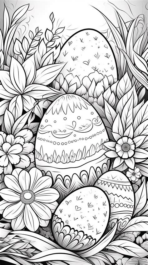 Easter Coloring Pages Printable For Adults