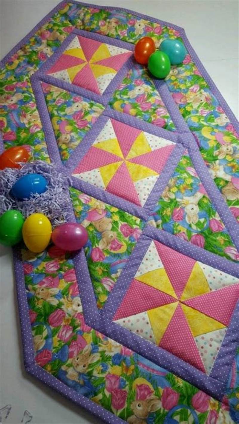 Easter Egg Table Runner Pattern Free