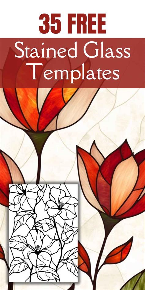 Easy Free Printable Stained Glass Patterns