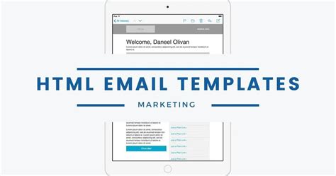 Easy Html Email Template