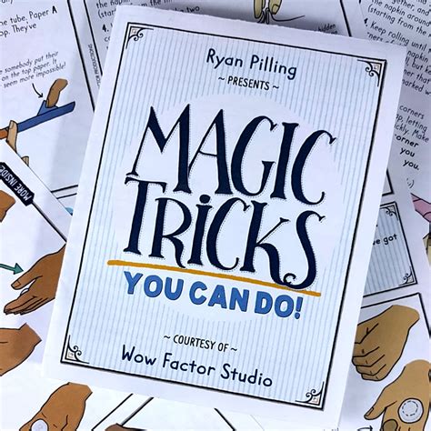 Easy Magic Tricks For A Large Audience Free Printable