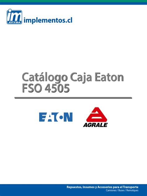 Eaton Fuller Catalogo