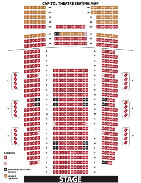 Eckerd Hall Seating Chart