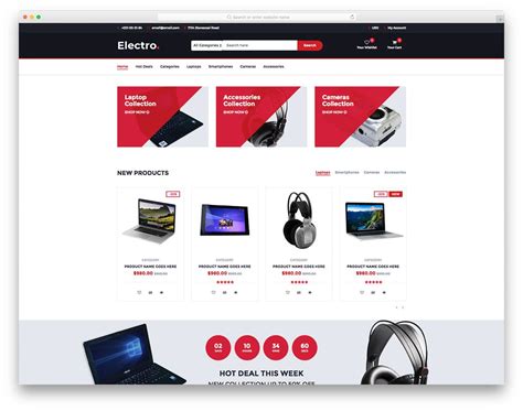 Ecommerce Website Templates Free